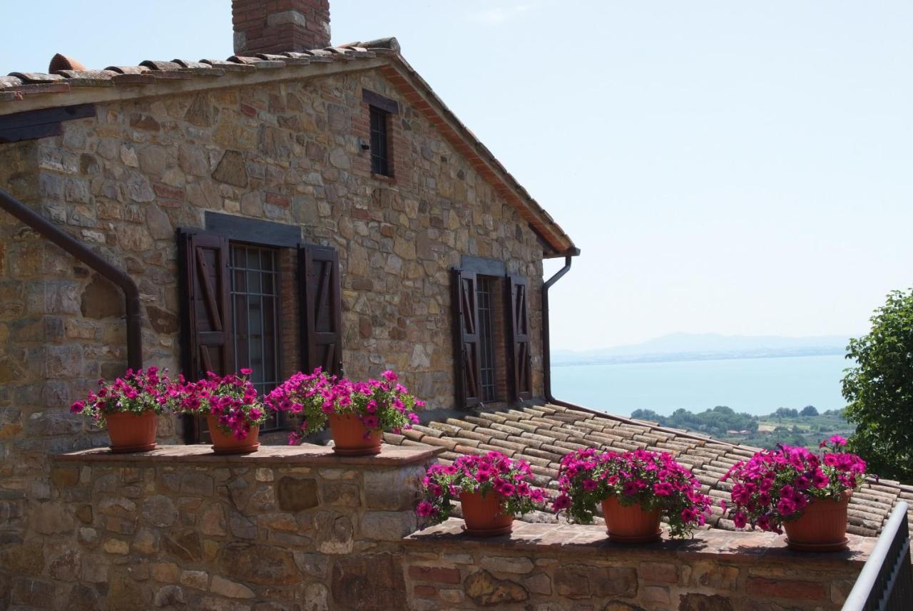 Agriturismo Panorama Sul Lago Passignano sul Trasimeno Buitenkant foto