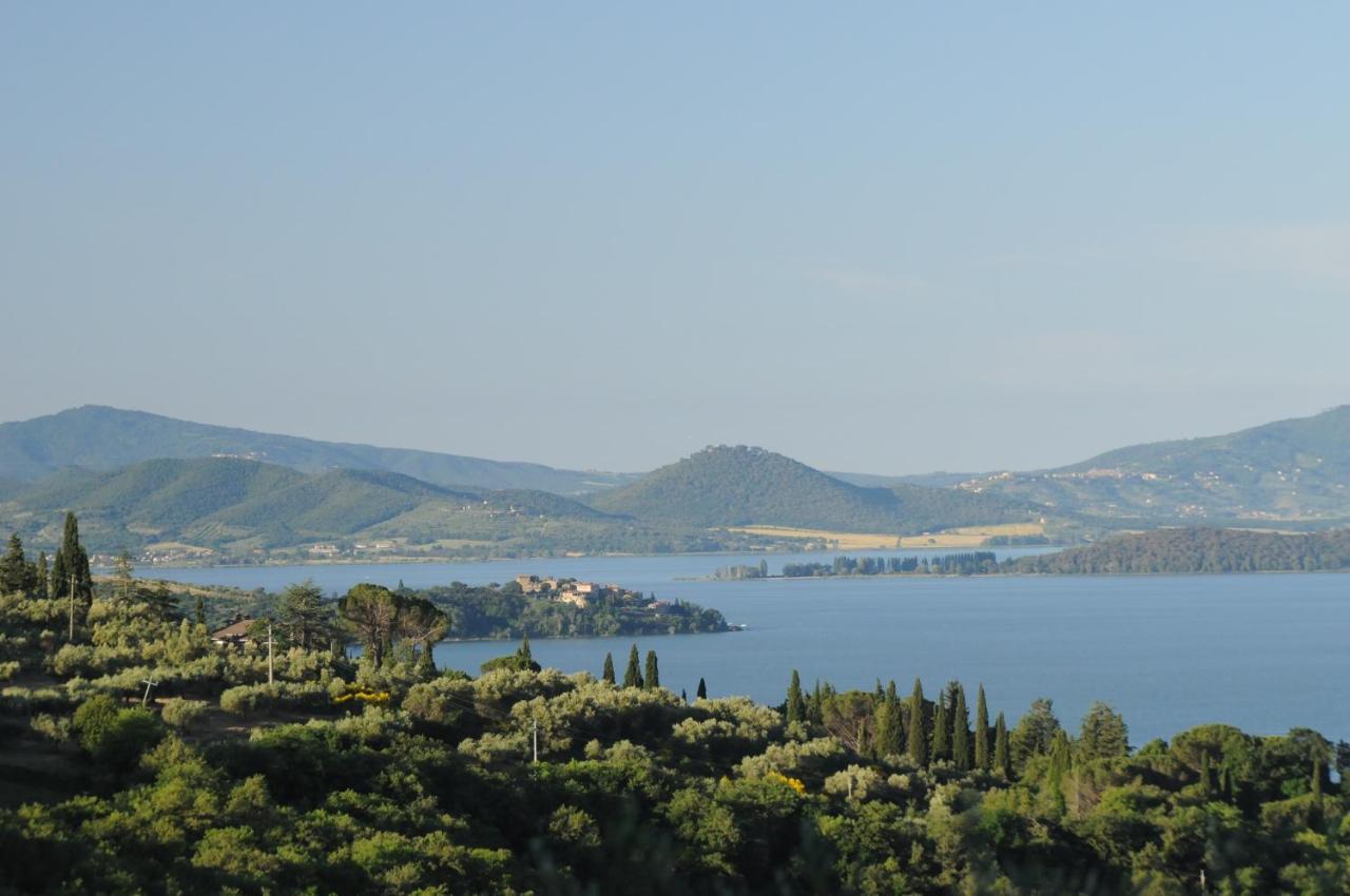 Agriturismo Panorama Sul Lago Passignano sul Trasimeno Buitenkant foto