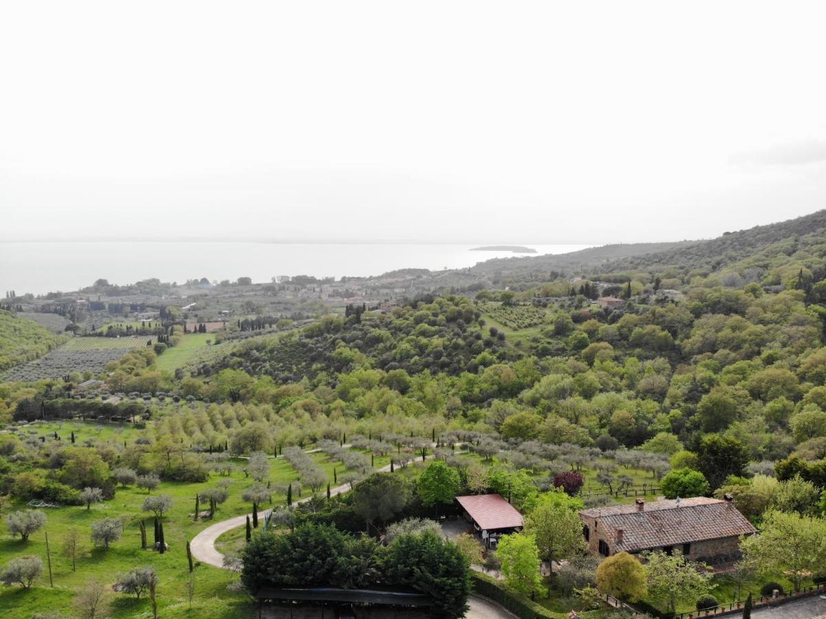 Agriturismo Panorama Sul Lago Passignano sul Trasimeno Buitenkant foto